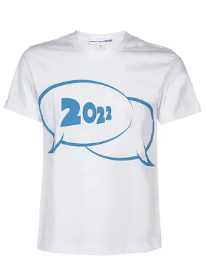Comme Des Garons Shirt Graphic Print Crewneck T-Shirt