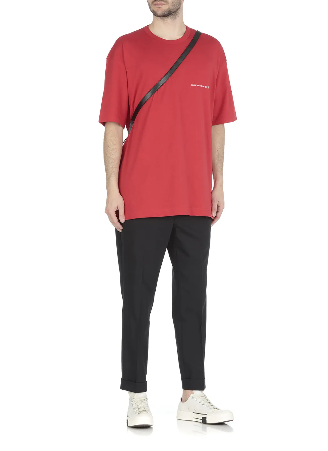 Comme des Garons Shirt Logo Printed T-Shirt