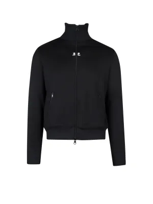 Courrges Zip-Up Long-Sleeved Jacket