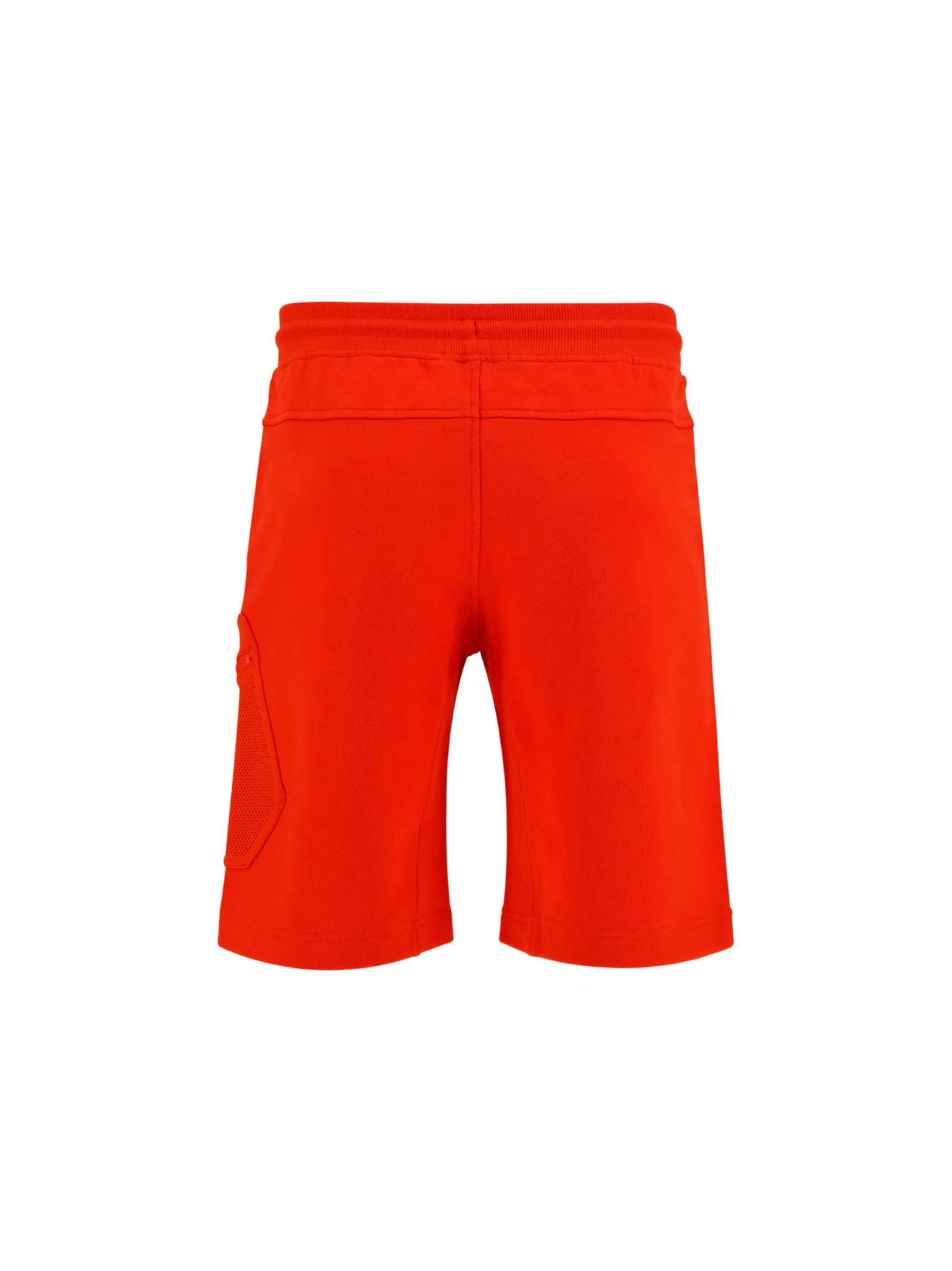 C.P. Company Logo Patch Drawstring Shorts