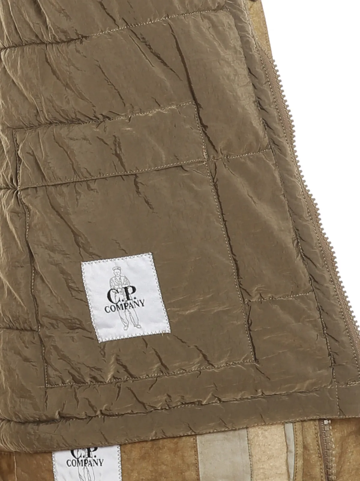 C.P. Company Logo Patch Hooded Jacket