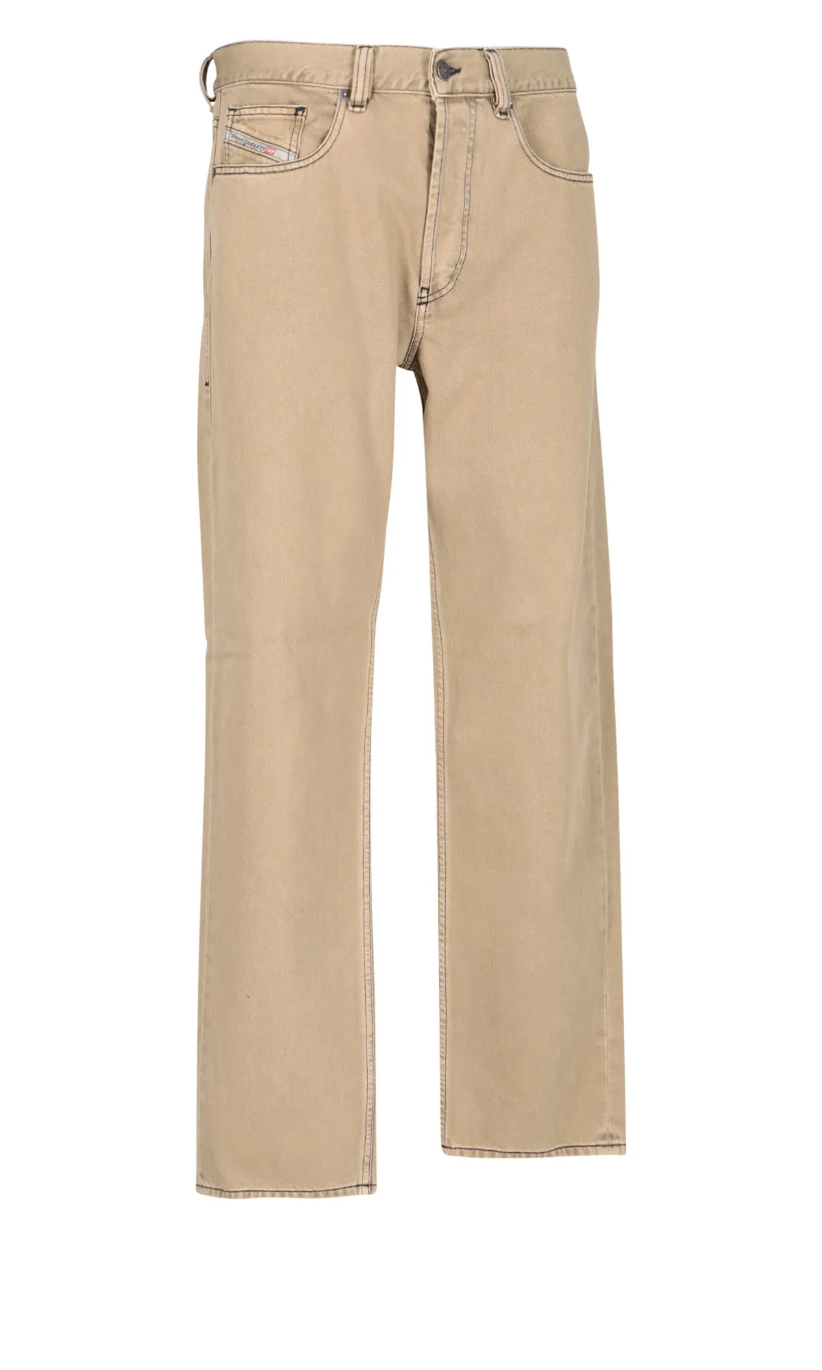 Diesel Buttoned Straight Leg Trousers
