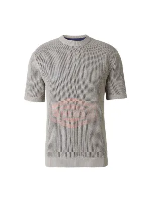 Diesel Crewneck Mesh Layered T-Shirt