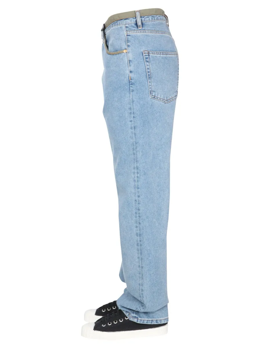 Diesel DxD-P2 0CBBI Straight-Leg Jeans