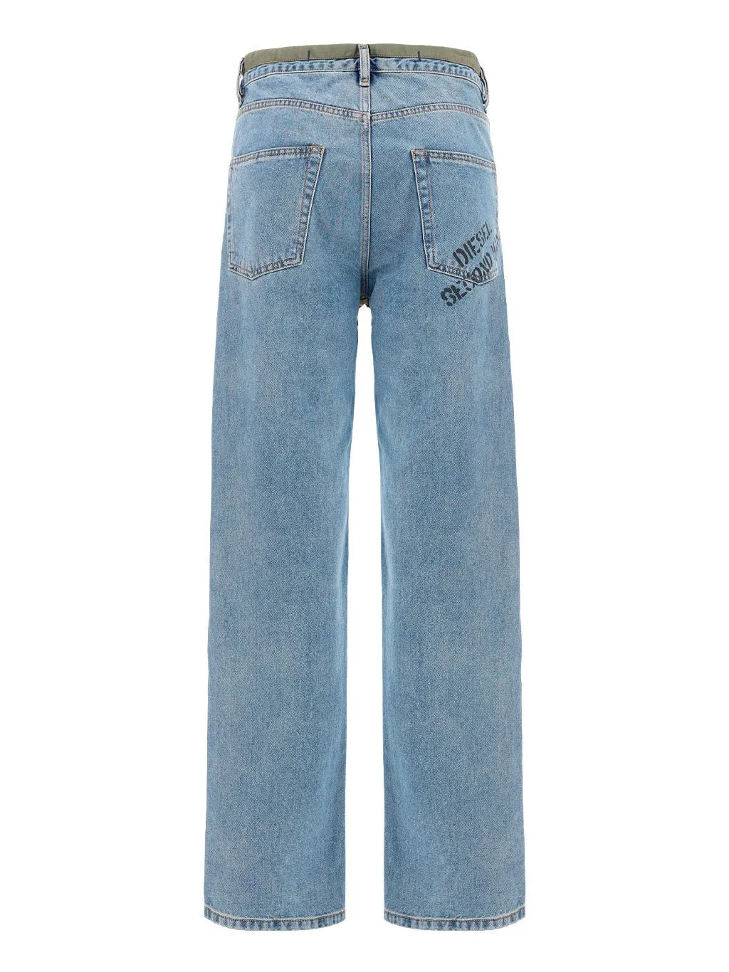 Diesel DxD-P2 0CBBI Straight-Leg Jeans