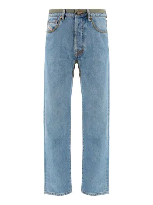 Diesel DxD-P2 0CBBI Straight-Leg Jeans