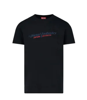 Diesel Logo Printed Crewneck T-Shirt
