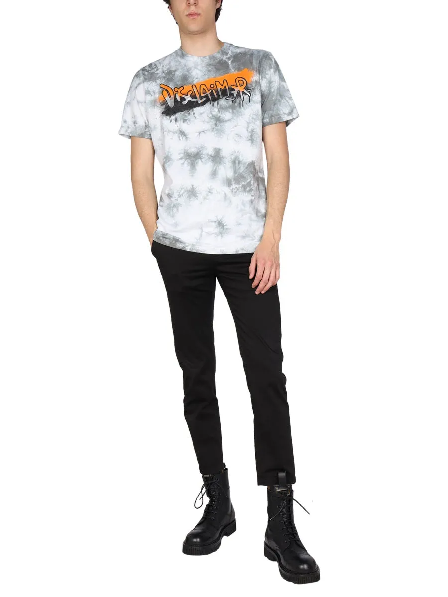 Disclaimer Printed Crewneck T-Shirt