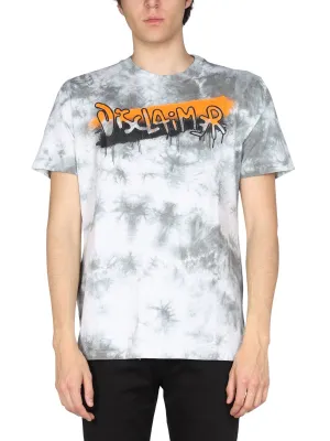Disclaimer Printed Crewneck T-Shirt