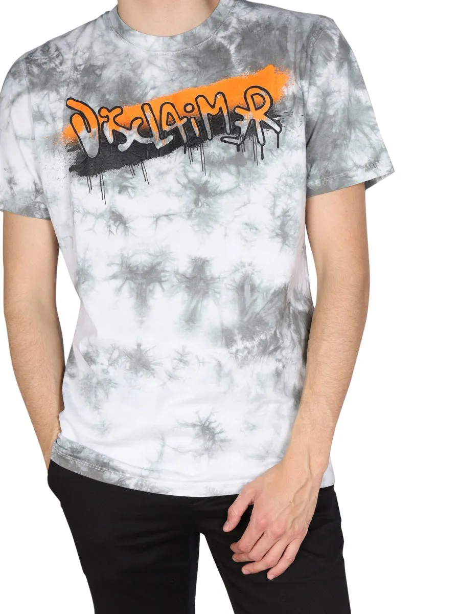 Disclaimer Printed Crewneck T-Shirt