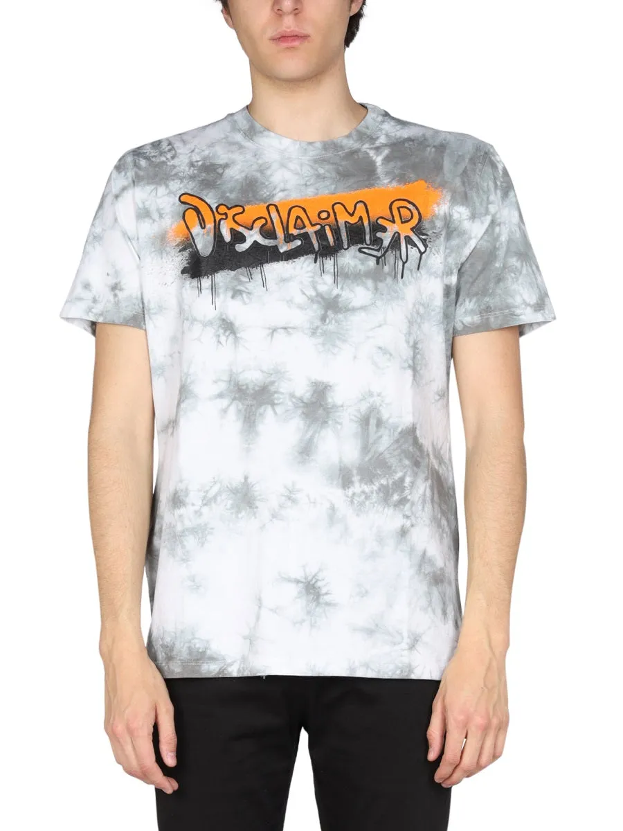Disclaimer Printed Crewneck T-Shirt