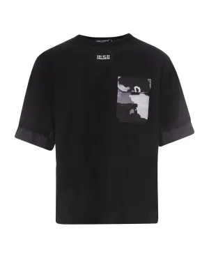 Dolce & Gabbana Camouflage Patch Pocket T-Shirt