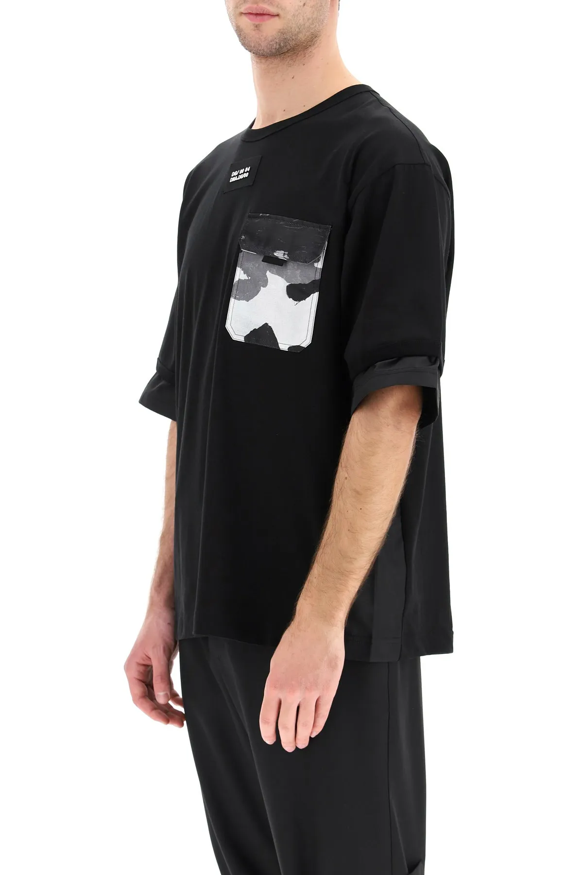 Dolce & Gabbana Camouflage Patch Pocket T-Shirt