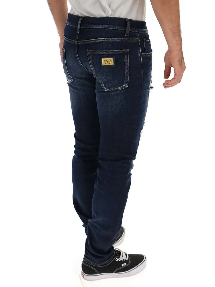 Dolce & Gabbana Distressed Jeans