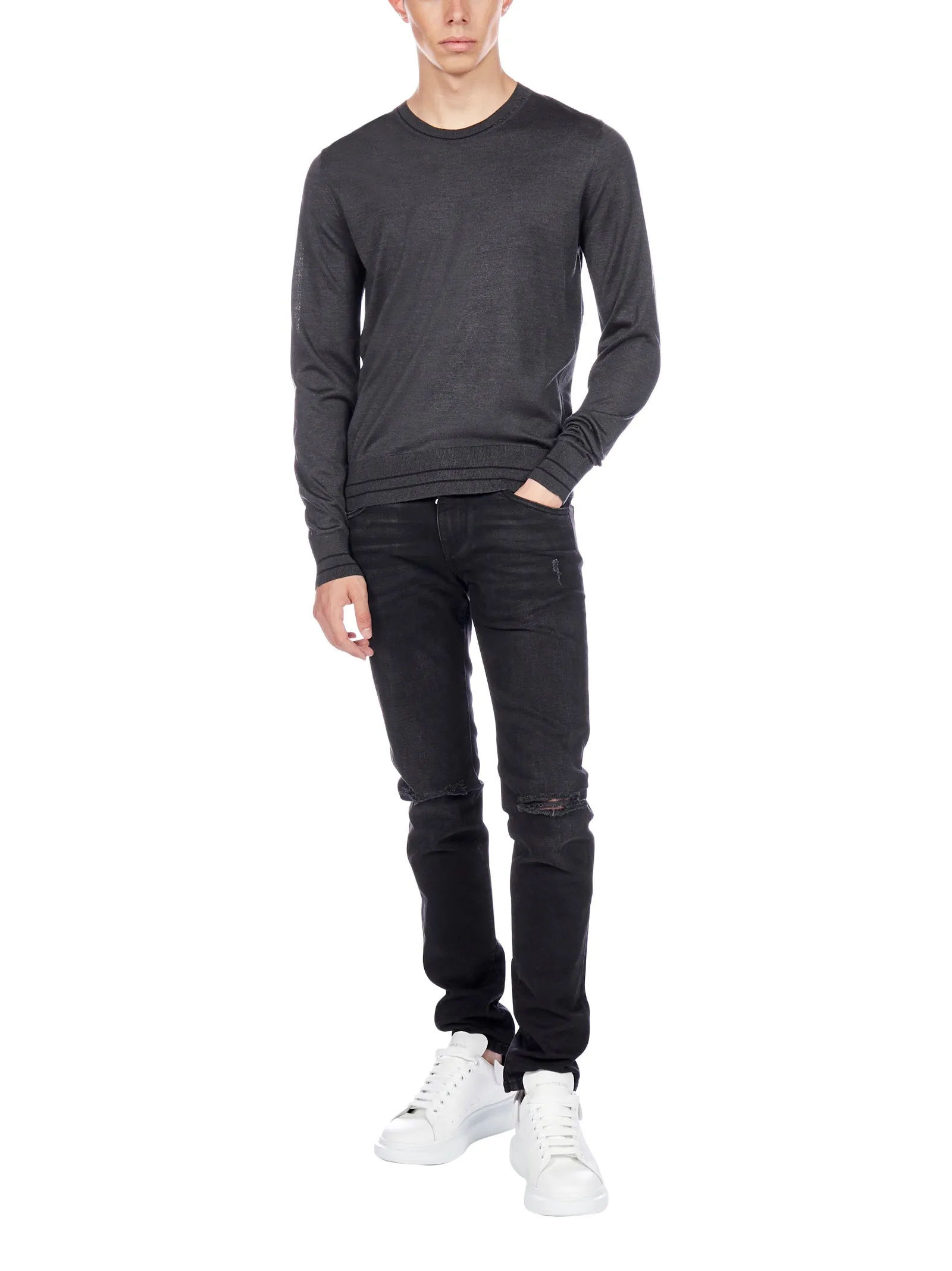 Dolce & Gabbana Distressed Skinny Jeans