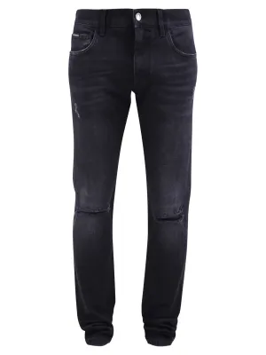 Dolce & Gabbana Distressed Skinny Jeans
