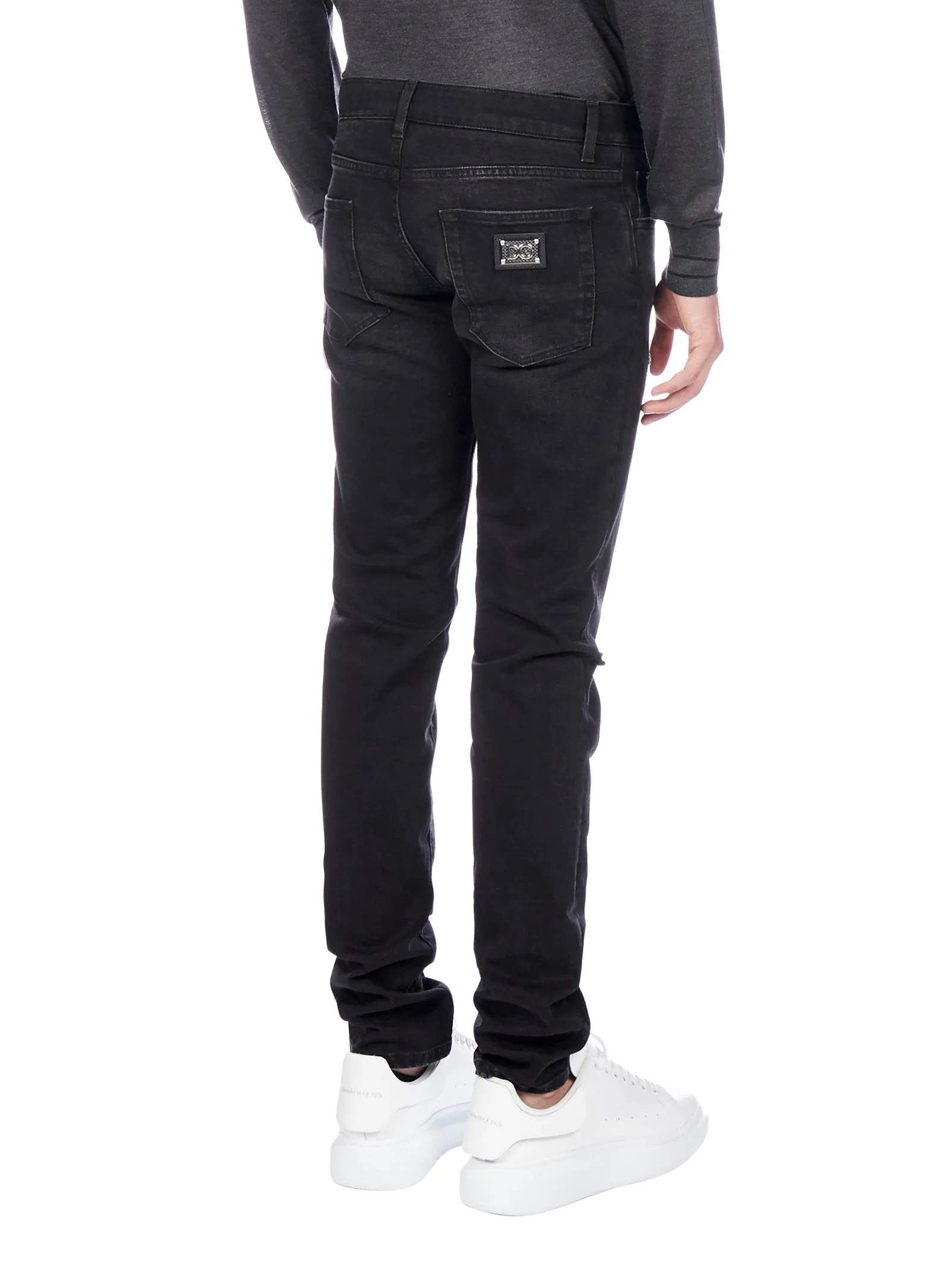 Dolce & Gabbana Distressed Skinny Jeans