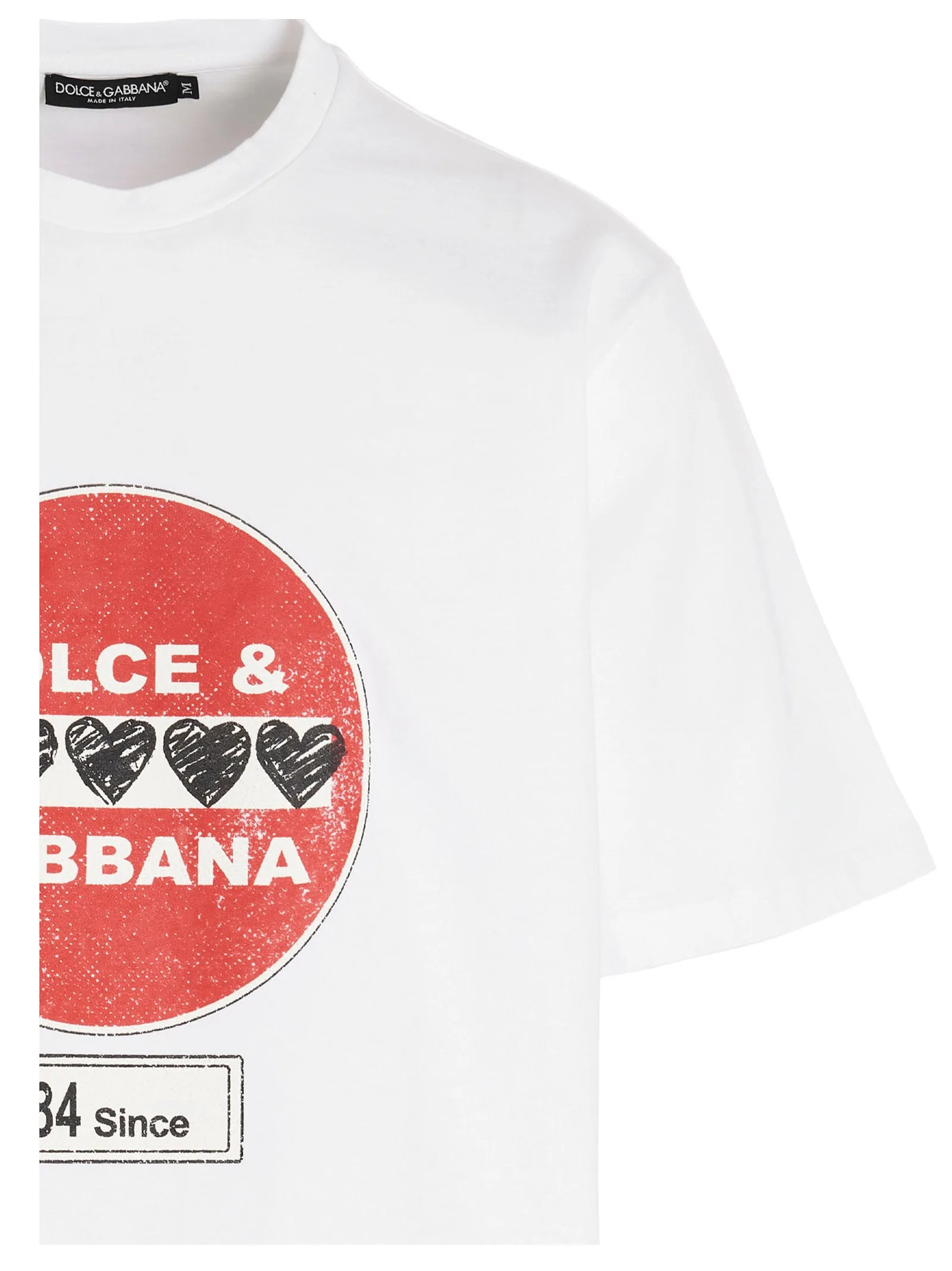 Dolce & Gabbana Graphic Logo Printed T-Shirt