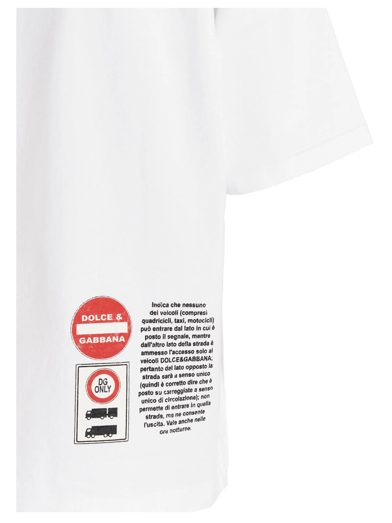 Dolce & Gabbana Graphic Logo Printed T-Shirt
