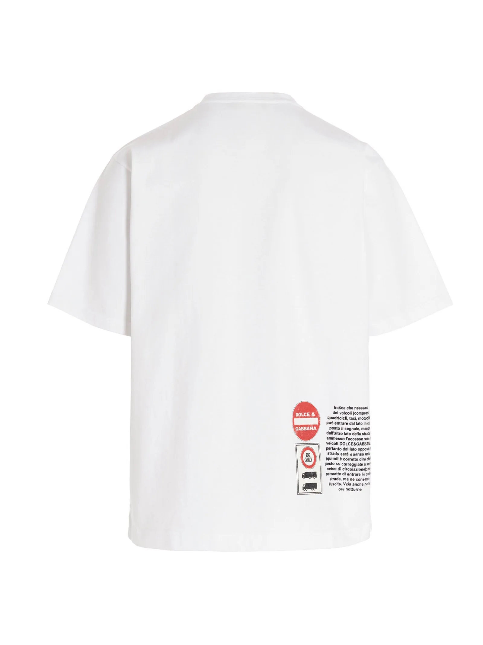 Dolce & Gabbana Graphic Logo Printed T-Shirt