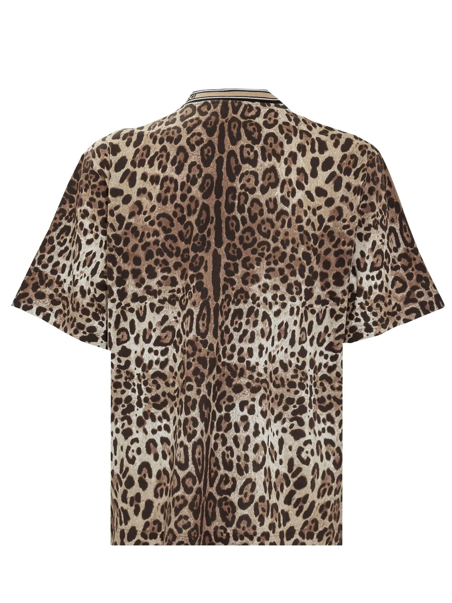 Dolce & Gabbana Leopard Printed T-Shirt