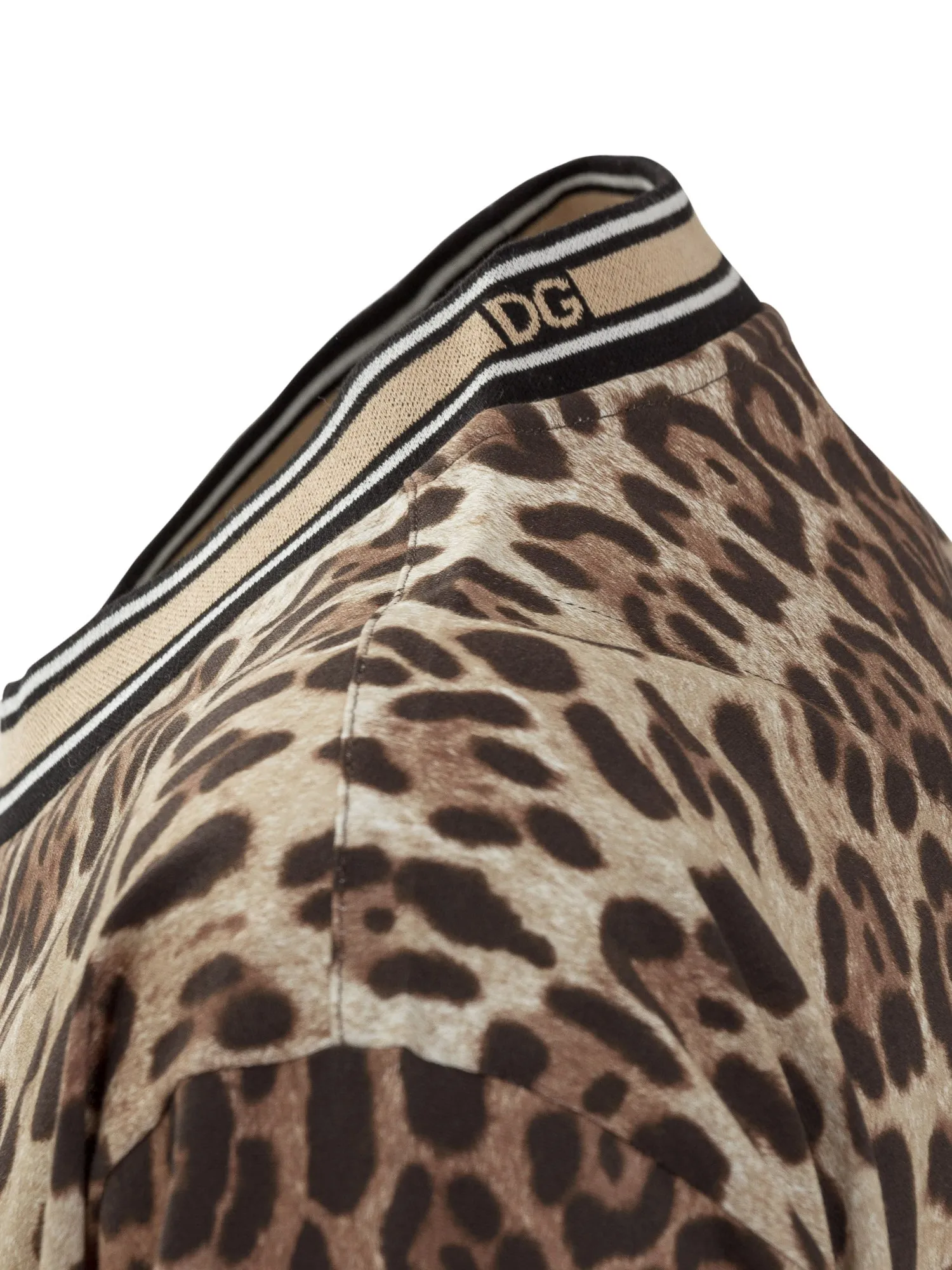 Dolce & Gabbana Leopard Printed T-Shirt