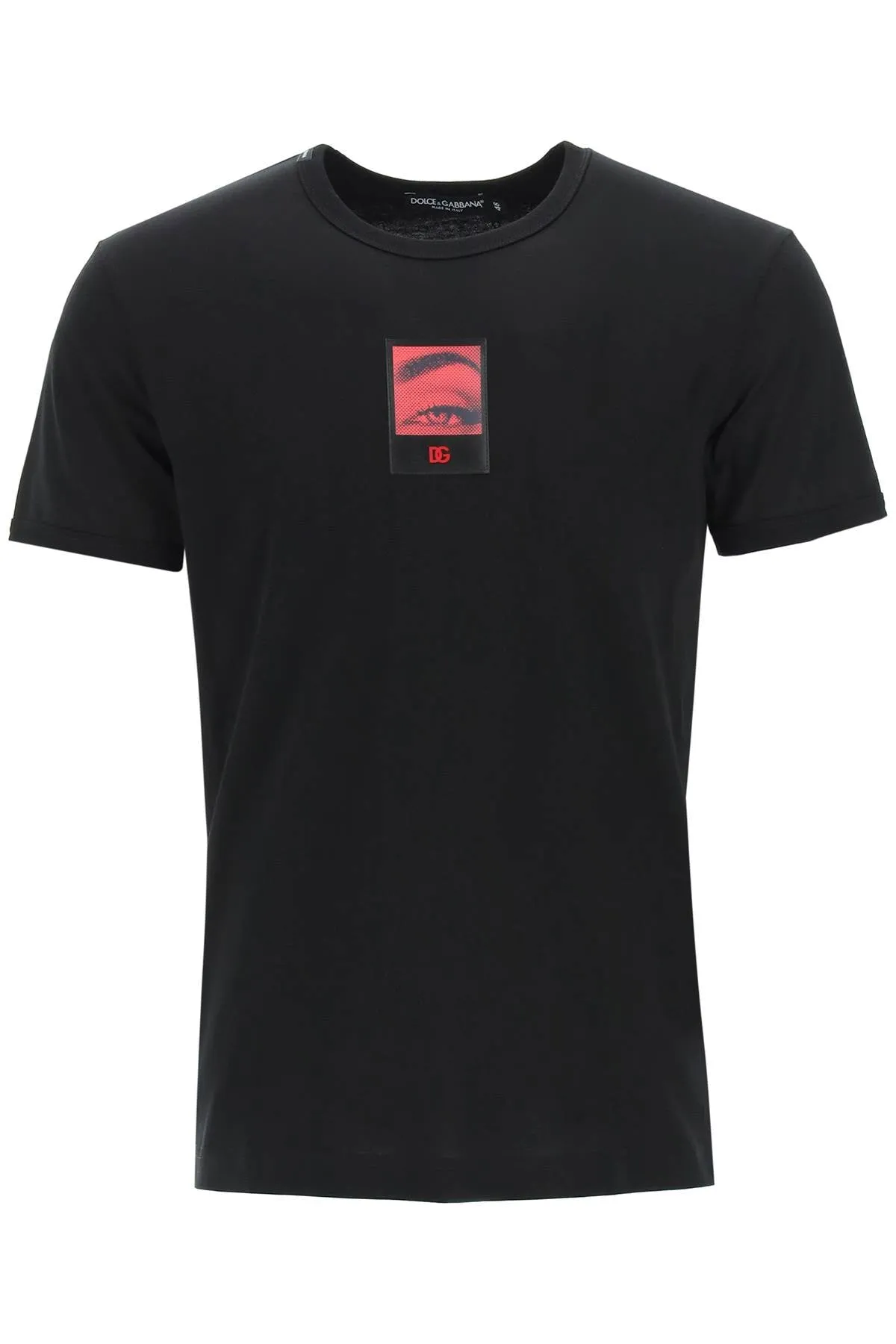 Dolce & Gabbana Logo Patch Crewneck T-Shirt