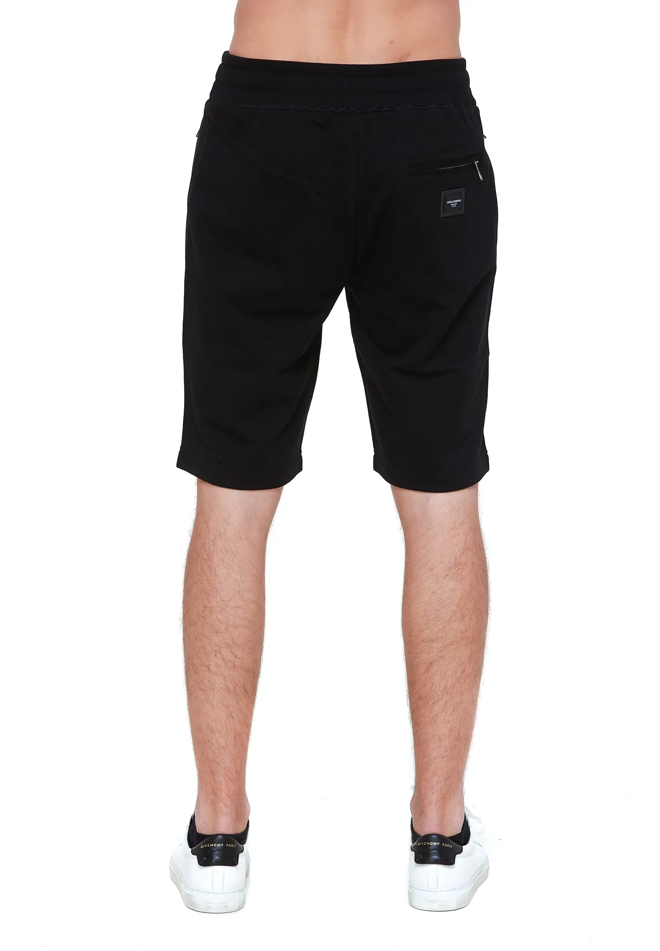 Dolce & Gabbana Logo Patch Track Shorts