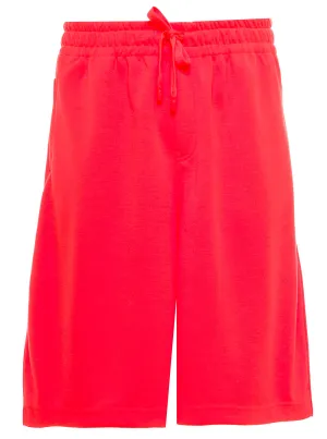 Dolce & Gabbana Logo Plaque Drawstring Shorts