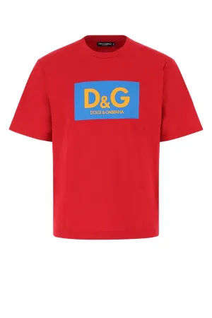 Dolce & Gabbana Logo Printed Crewneck T-Shirt