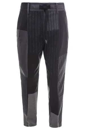 Dolce & Gabbana Patchwork Panelled Drawstring Pants