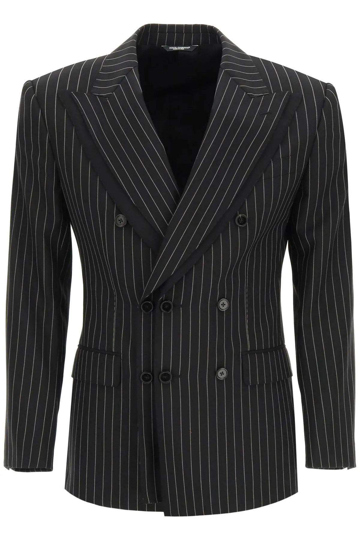 Dolce & Gabbana Pinstripe Double Breasted Jacket