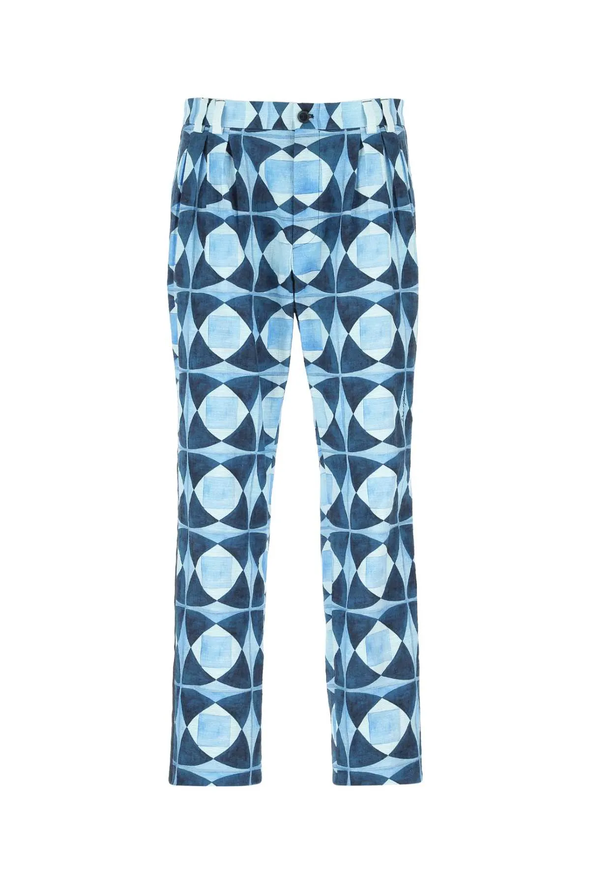 Dolce & Gabbana Printed Straight Leg Pants