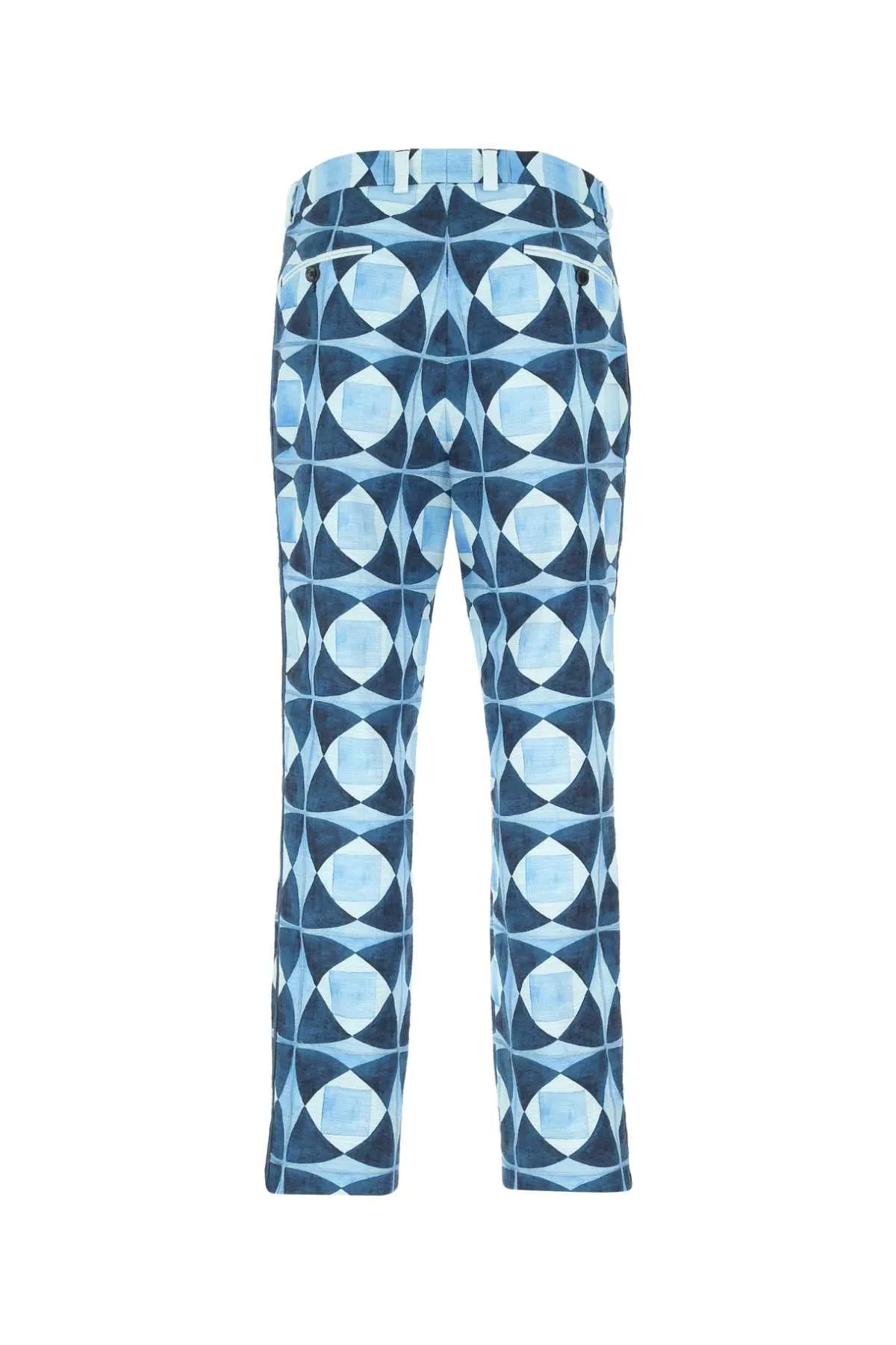 Dolce & Gabbana Printed Straight Leg Pants