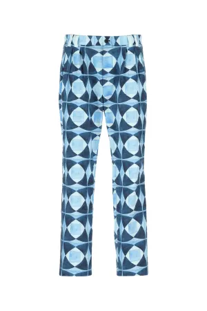 Dolce & Gabbana Printed Straight Leg Pants