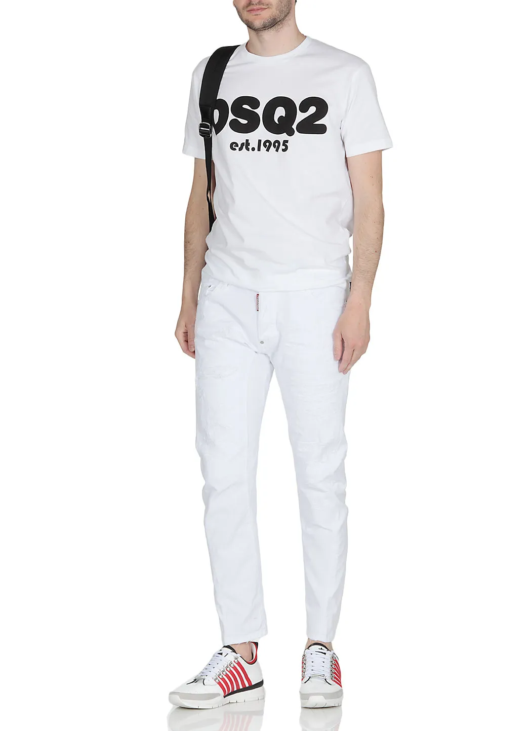Dsquared2 Distressed Slim-Fit Jeans