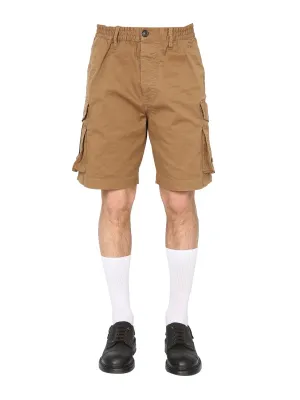 Dsquared2 Elasticated Waistband Cargo Shorts