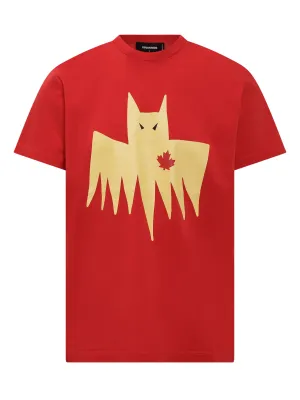 Dsquared2 Graphic Print Crewneck T-Shirt