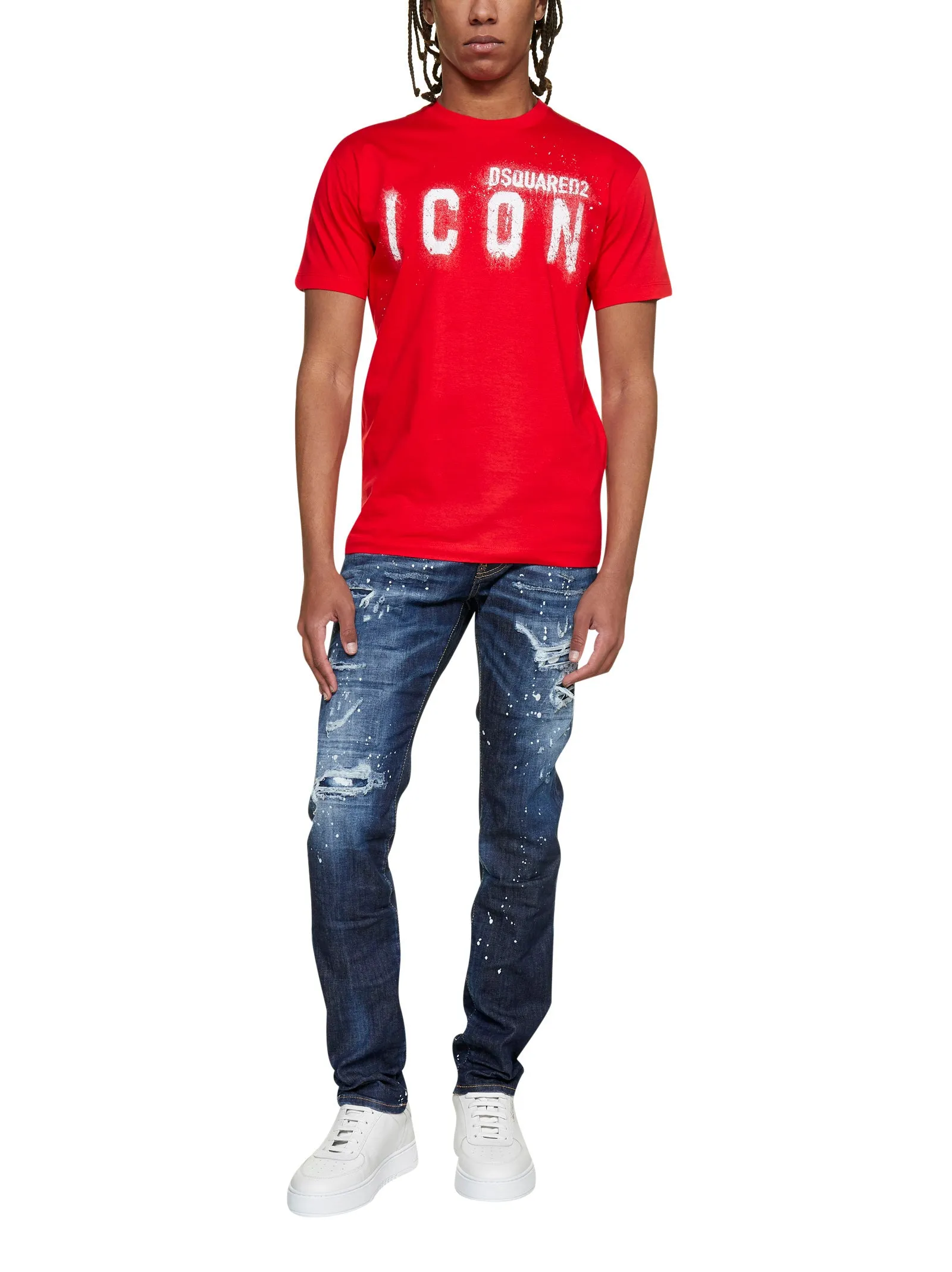 Dsquared2 Icon Spray Logo T-Shirt