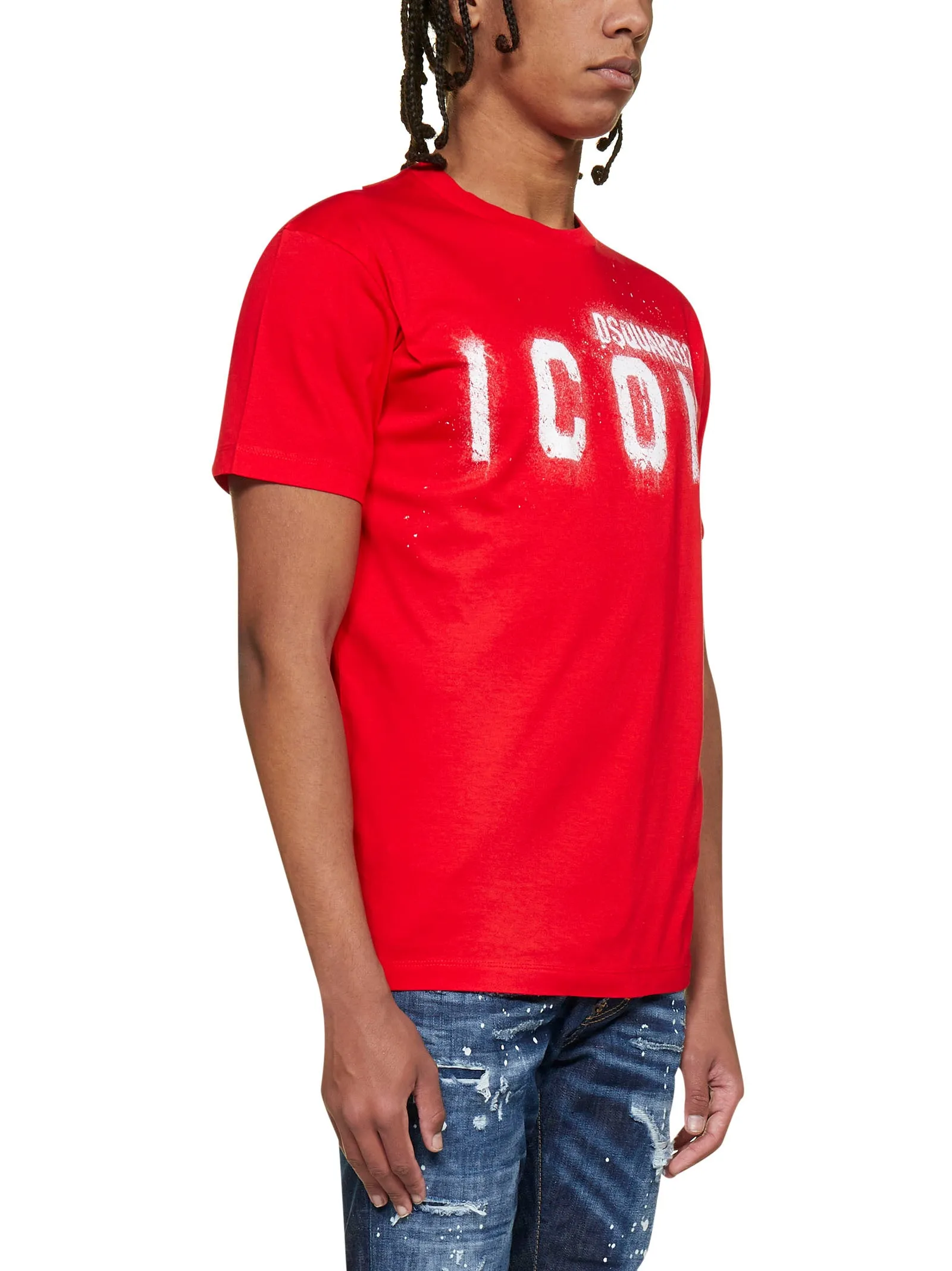 Dsquared2 Icon Spray Logo T-Shirt