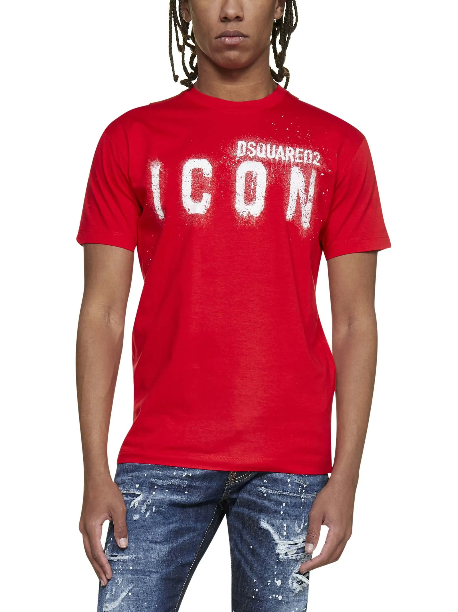Dsquared2 Icon Spray Logo T-Shirt
