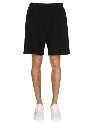 Dsquared2 Logo Appliqud Sweat Shorts