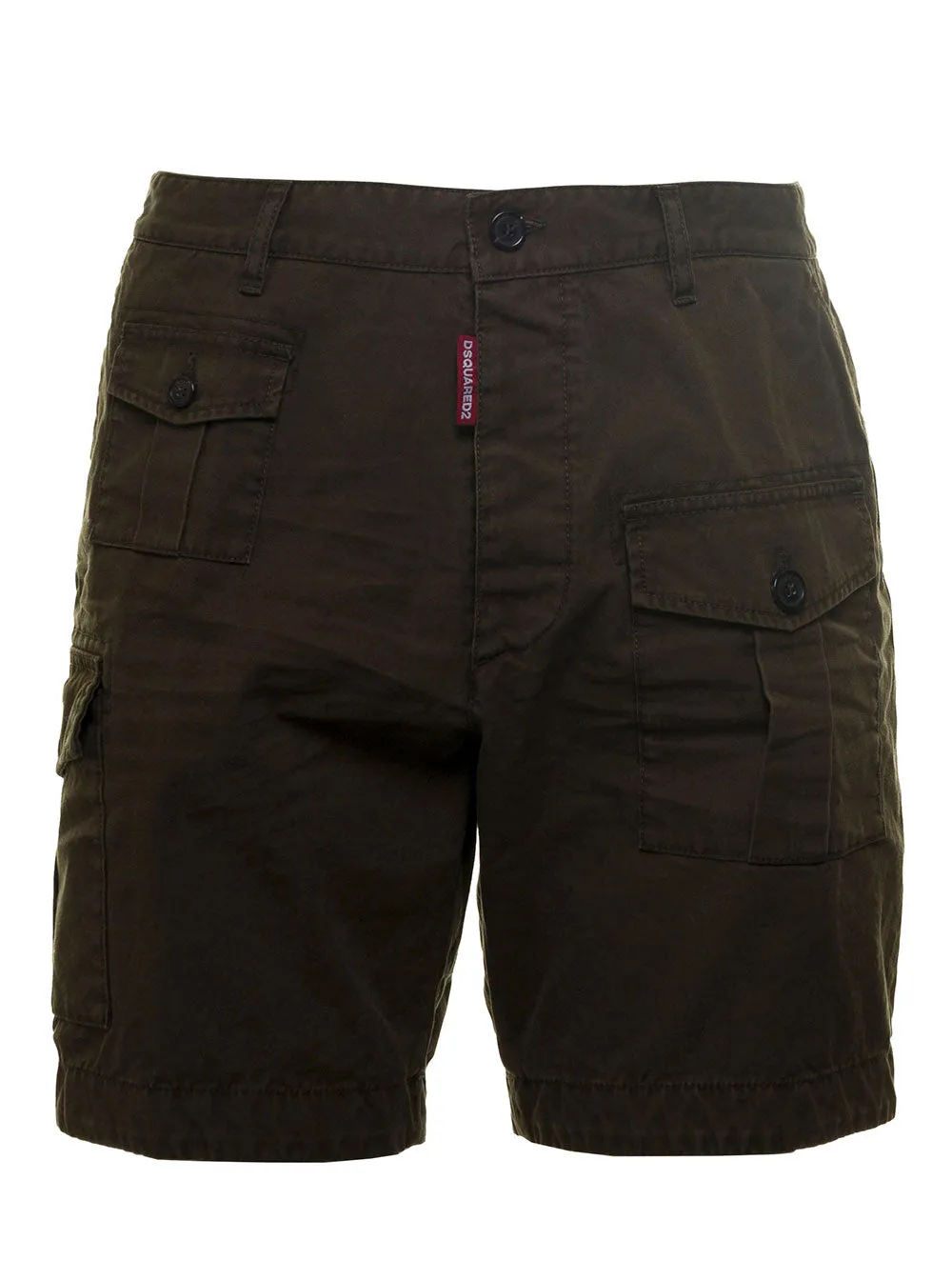 Dsquared2 Logo Patch Cargo Shorts