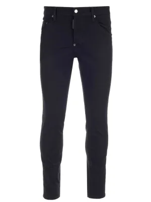 Dsquared2 Logo Patch Slim-Fit Jeans