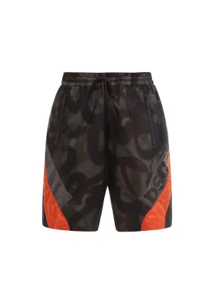 Dsquared2 Logo Print Bermuda Shorts