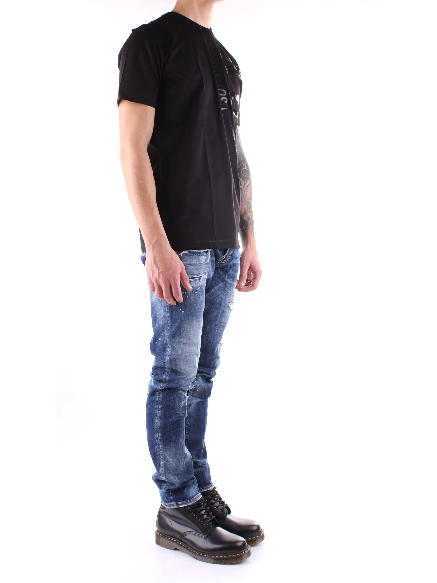 Dsquared2 Logo Print Crewneck T-Shirt