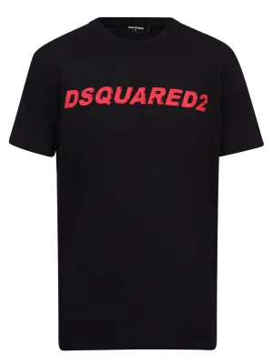 Dsquared2 Logo Print Crewneck T-Shirt