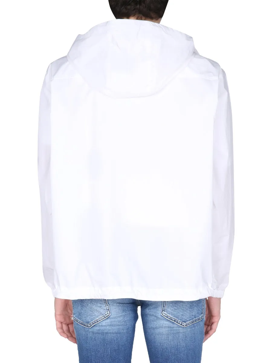 Dsquared2 Logo Printed Zipped Jacket