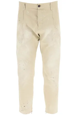 Dsquared2 Paint Splattered Trousers