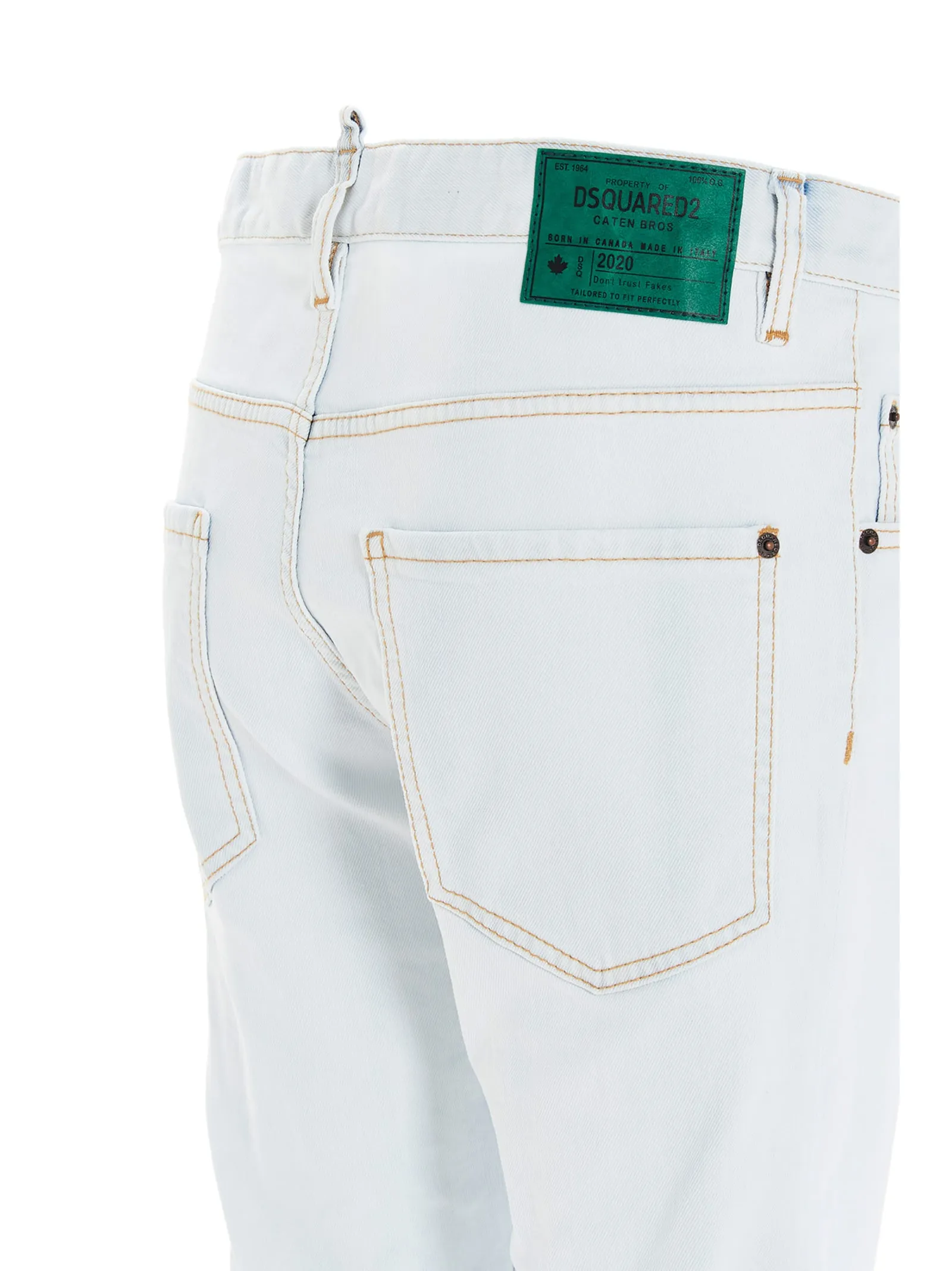 Dsquared2 Skater Low-Rise Skinny Jeans